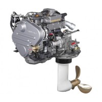 Yanmar 3JH5E 39 HP Marine Diesel Engine Inboard